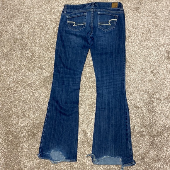 AEO American Eagle artist flare Vintage wash stretch jeans - Picture 3 of 10